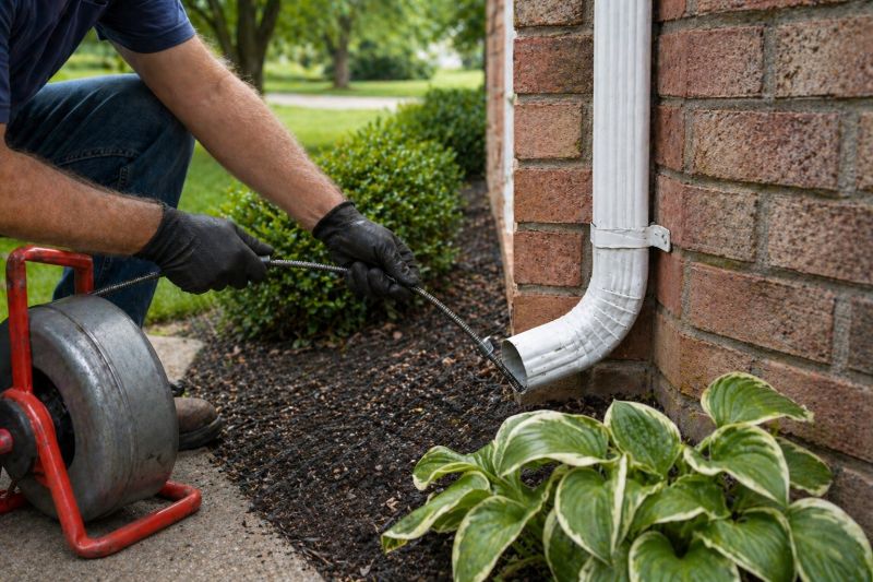 Downspout Blockage Removal in Boulder, CO