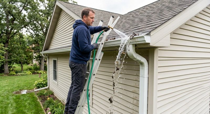 Clogged Gutter Clearing in Morris County, NJ